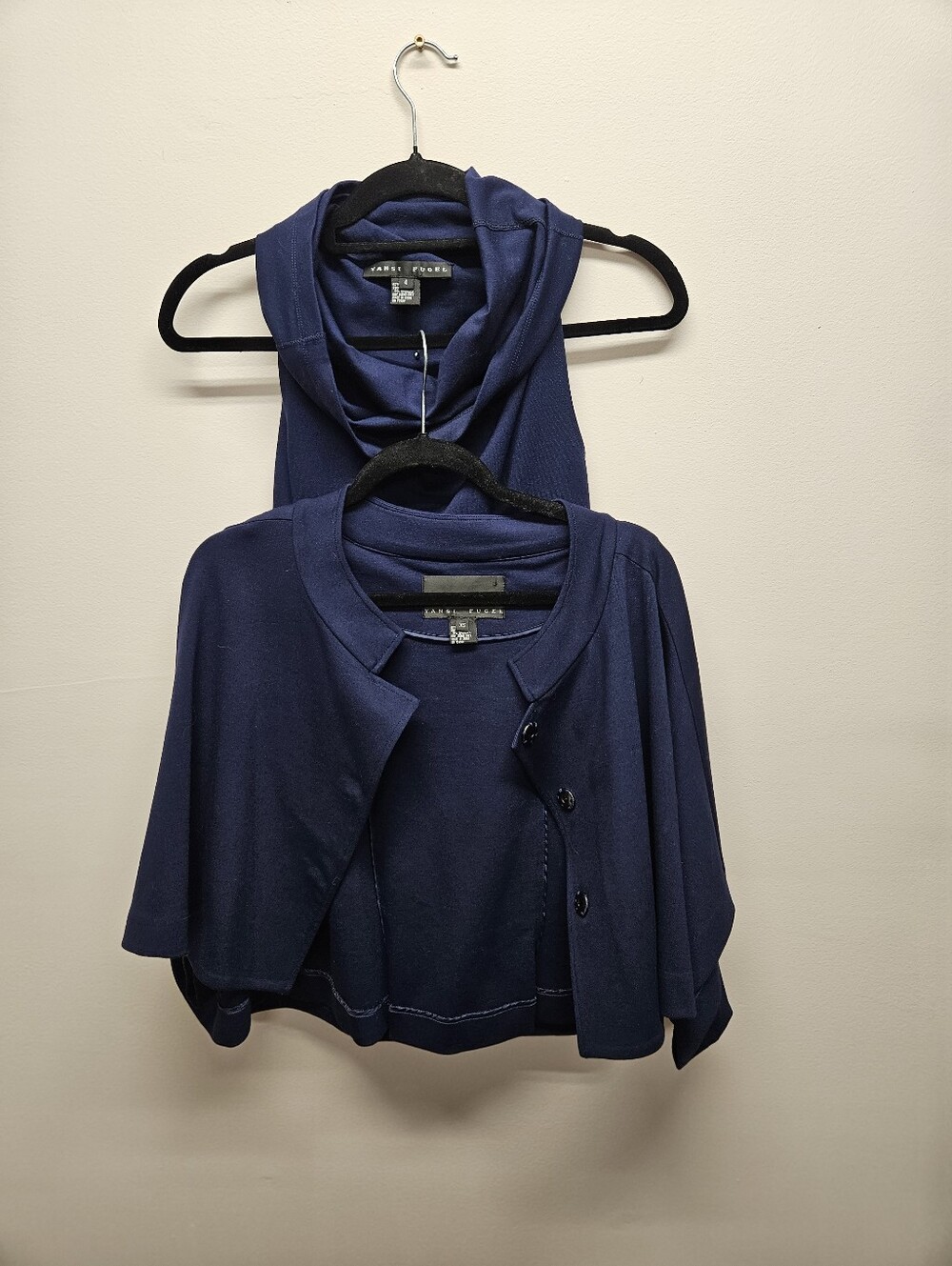 Yansi Fugel Navy Blue Women’s Dress